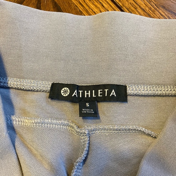 Athleta | Serenity Gray Track Pant Silver Bells - Picture 7 of 10